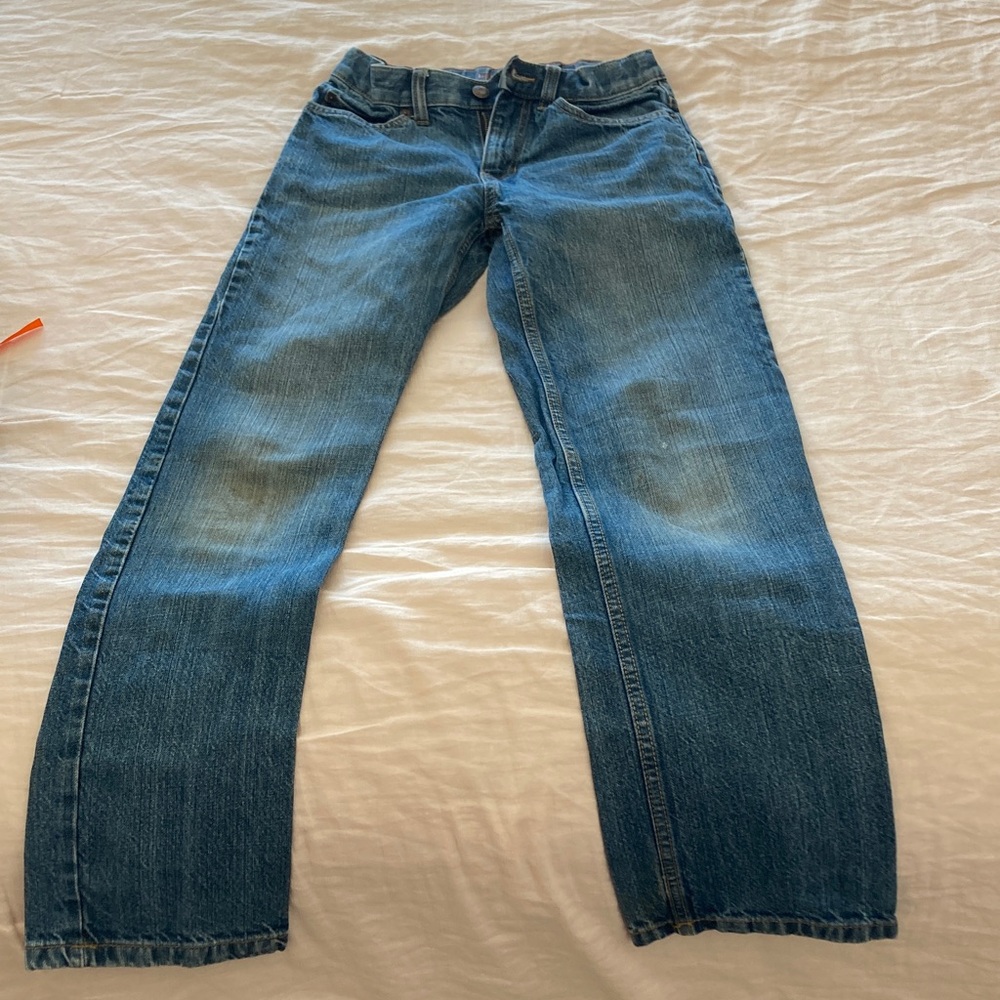 Lands' End Kids' Classic Blue Jeans